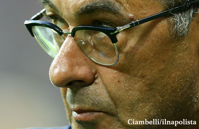 Sarri: «Siamo secondi in classifica, abbiamo raggiunto l’obiettivo societario. Ora vogliamo divertirci»