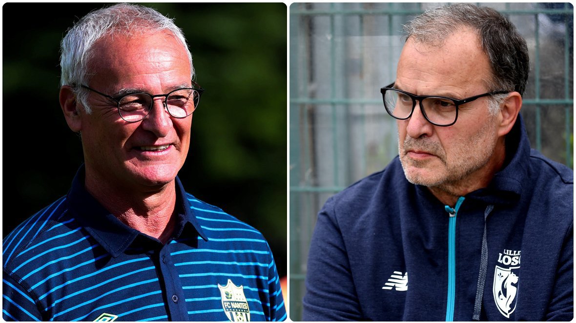 L’Equipe: Lille-Nantes è Bielsa contro Ranieri, «dogmatico contro pragmatico»