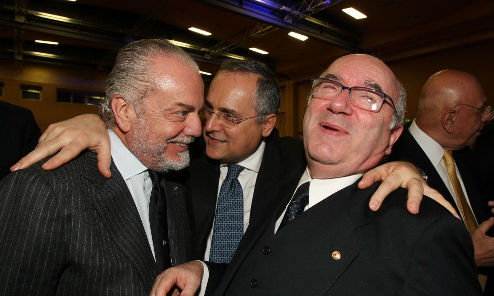 Tavecchio contro De Laurentiis: «Ha la memoria corta sulla riduzione dei campionati»