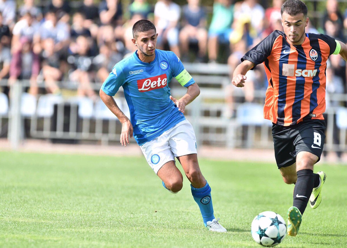 Youth League (live), Napoli 2-1 sullo Shakhtar. Gol di Gaetano e Zerbin. Espulso Palmieri