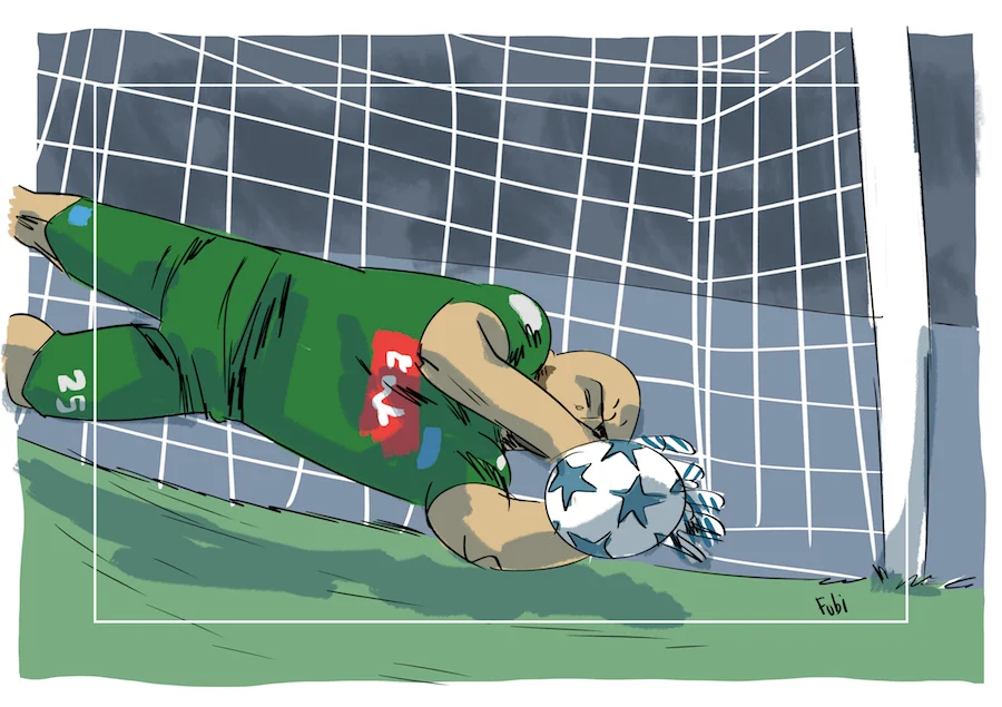 Reina para il rigore