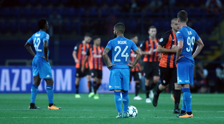 Shakhtar – Napoli 2-1, pagelle / Centrocampo desaparecido. Driin driin Mertens