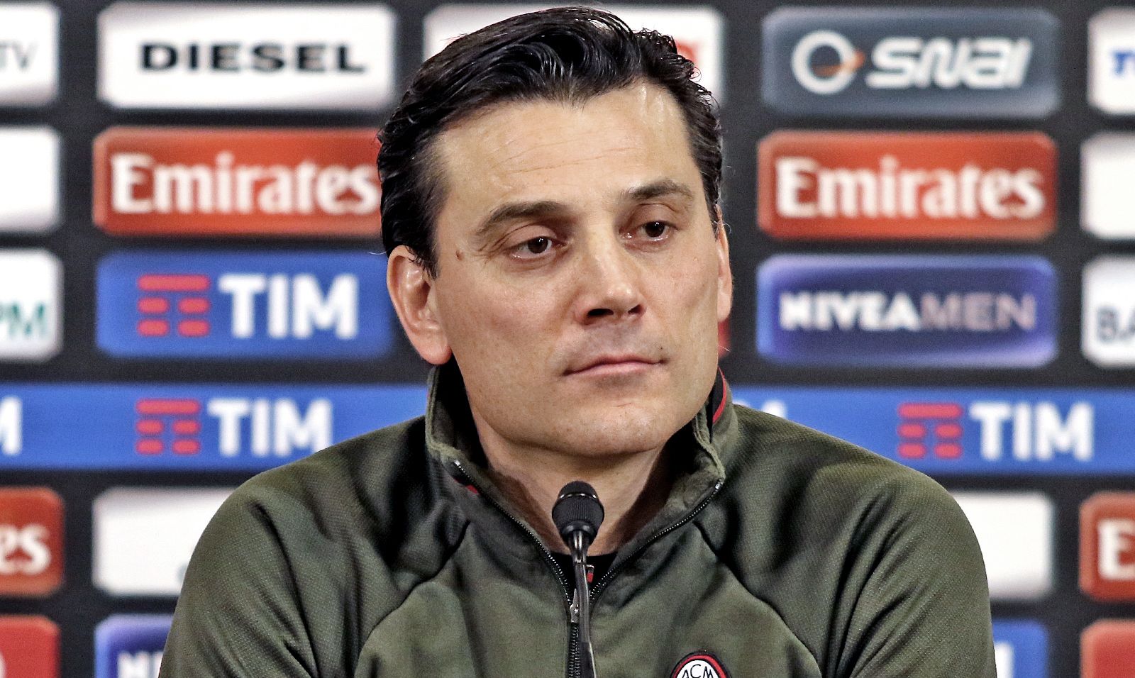 Montella: «Ci vorrà rabbia e leggerezza, sento il sostegno del club»