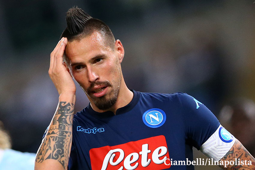 Hamsik: «Non so se sarò in campo per Atalanta-Napoli»