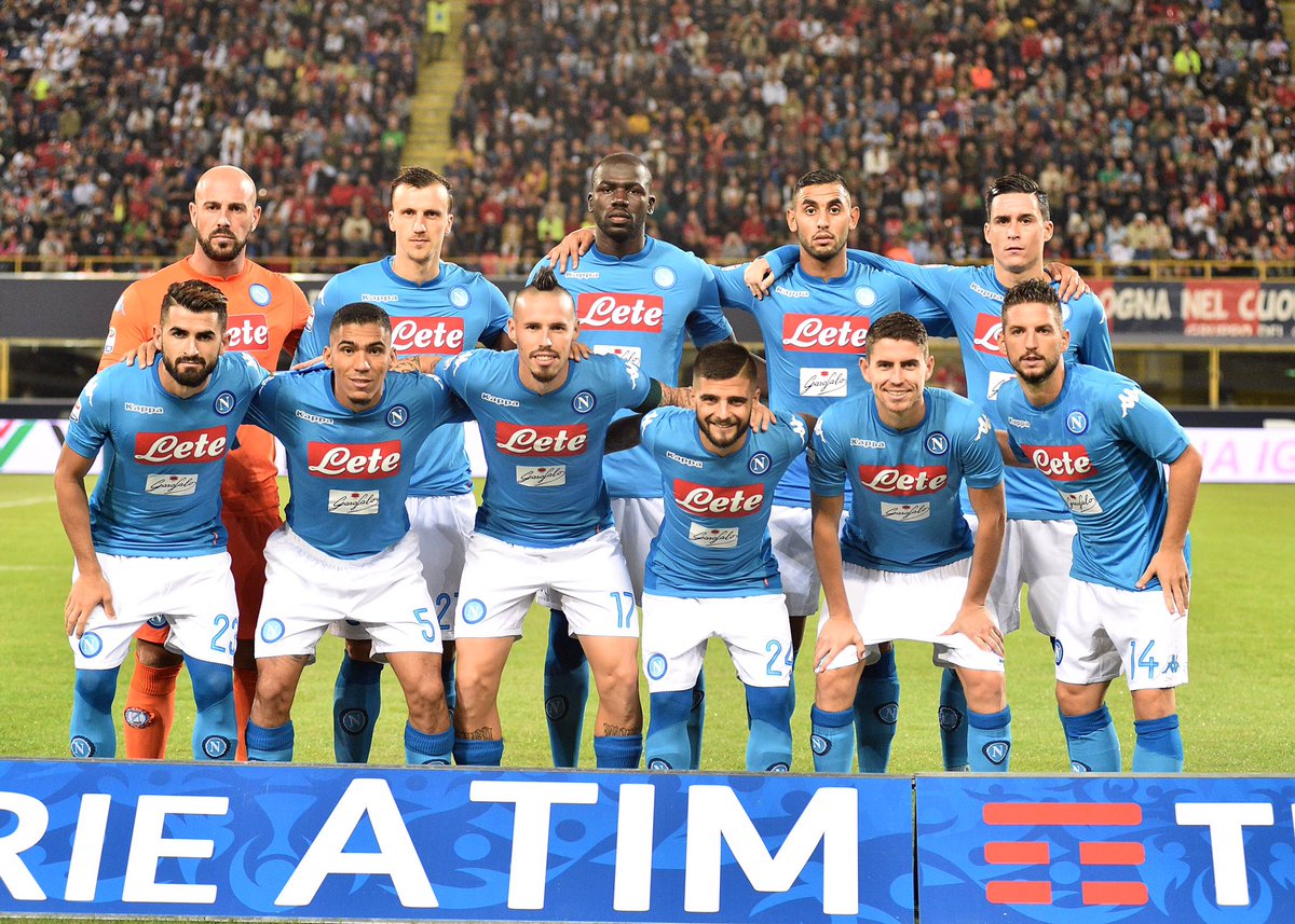 Napoli-Bologna 0-0 (p.t.): traversa di Verdi, azzurri soffrono nei primi venti minuti