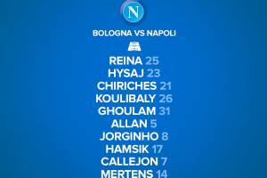 Napoli-Bologna: Sarri schiera i titolarissimi tranne Albiol. Donadoni col 4-2-3-1 item-thumbnail