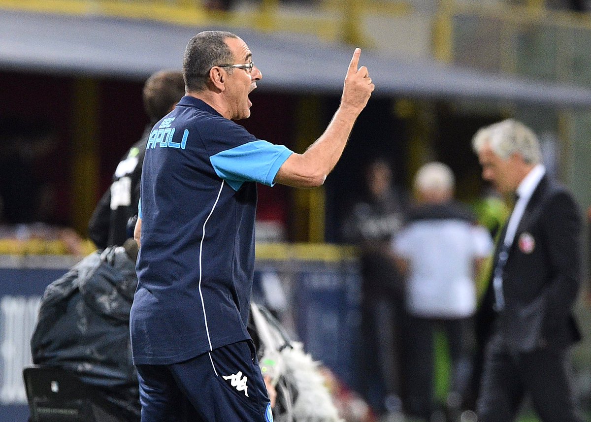 Serie A, salgono a otto le vittorie consecutive del Napoli di Sarri (come nel 2015-2016)