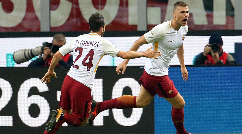 La Roma è squadra, il Milan ancora no: Dzeko e Florenzi accendono la crisi di Montella