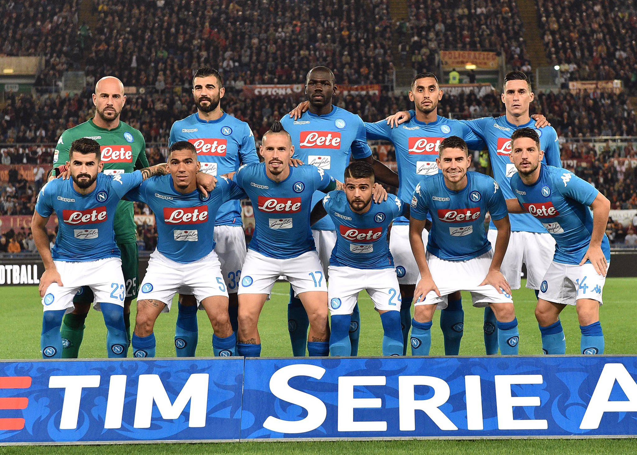Il Napoli è l’unica squadra a punteggio pieno dei migliori campionati europei