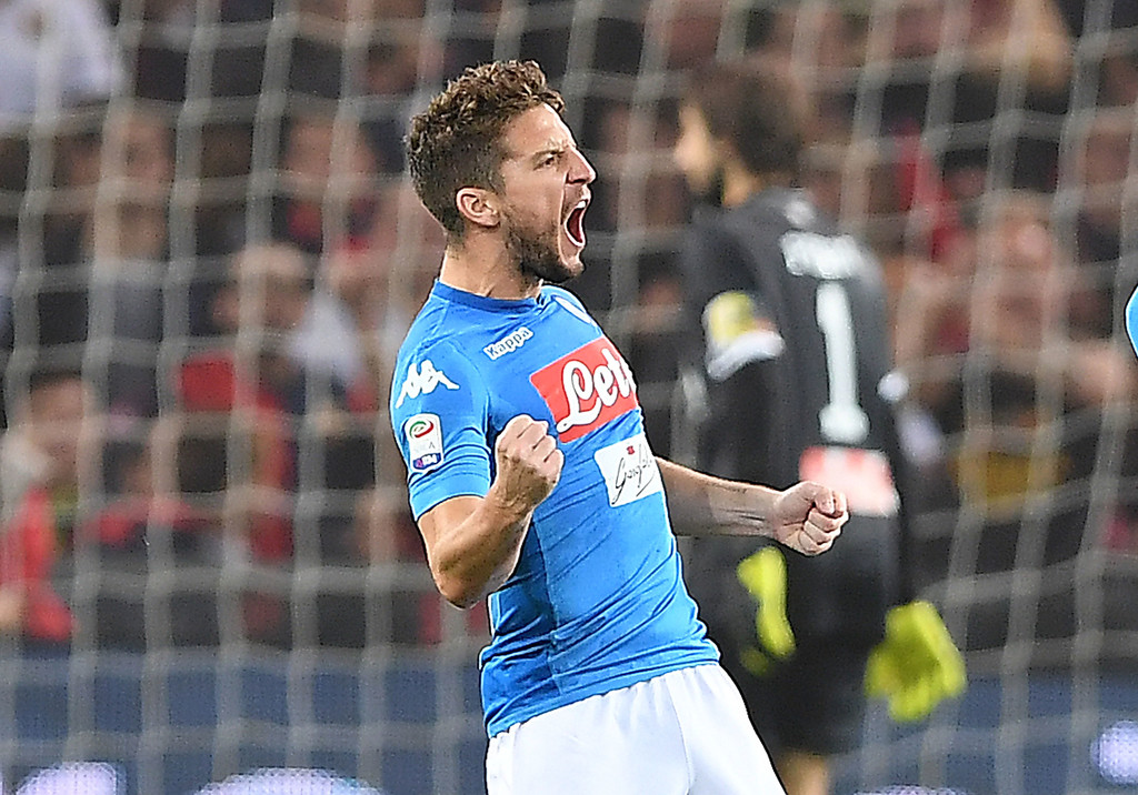 Mertens fa 11 gol stagionali, Napoli di nuovo a segno in casa del Genoa dopo tre anni