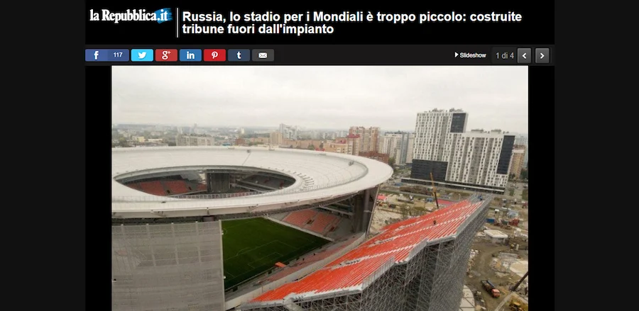 Stadi piccoli in Russia