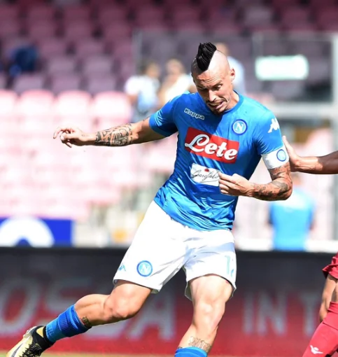 Hamsik in Napoli-Cagliari