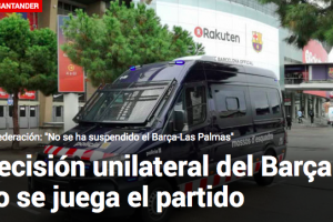 Barcellona-Las Palmas (aggiornamenti): si gioca a porte chiuse item-thumbnail