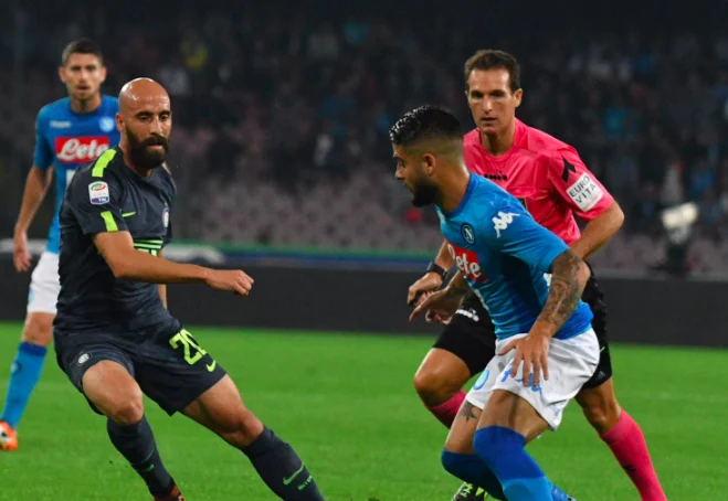 cronaca del tifoso di napoli-inter