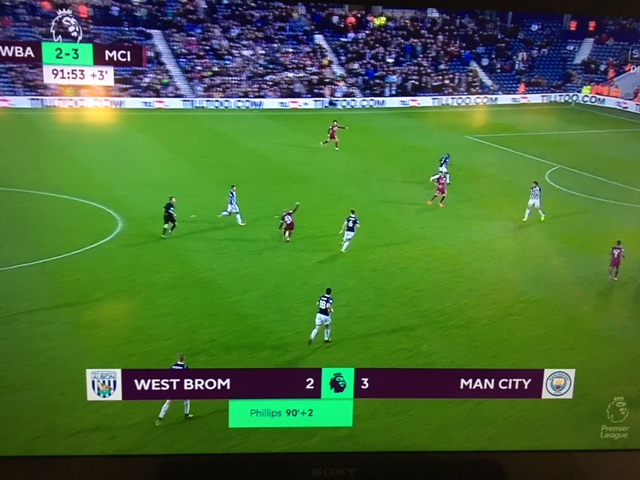 Manchester City distratto, batte il West Browmich 3-2 Manchester City distratto, batte il West Browmich 3-2