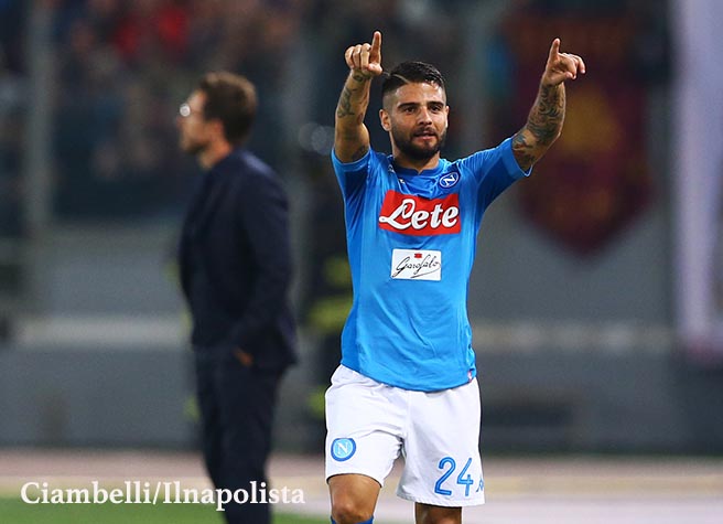 Insigne a Mediaset dopo Milan-Napoli 0-4: «Sono felice per la mia prima doppietta»