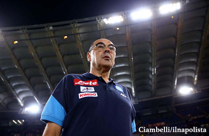 Manchester City-Napoli, Sarri: «Lega inadatta a fare i calendari, chiedo ai miei di non aver paura»