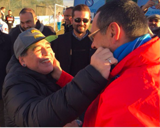 E se fosse Sarri il nuovo Maradona?