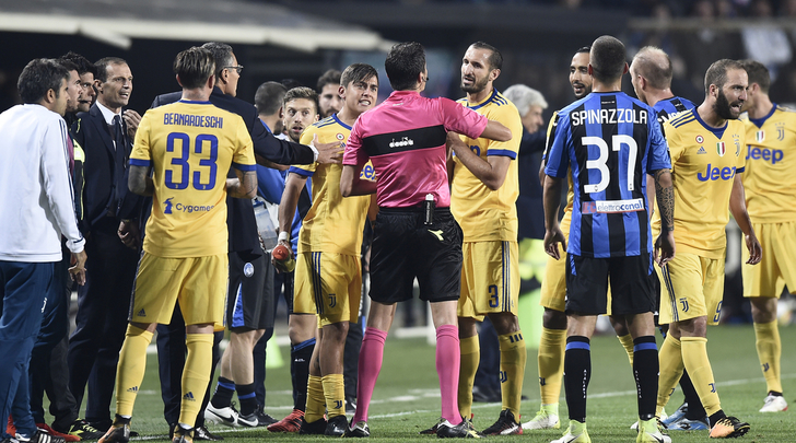 Casarin: «Giusto e significativo l’annullamento del gol della Juventus col Var»