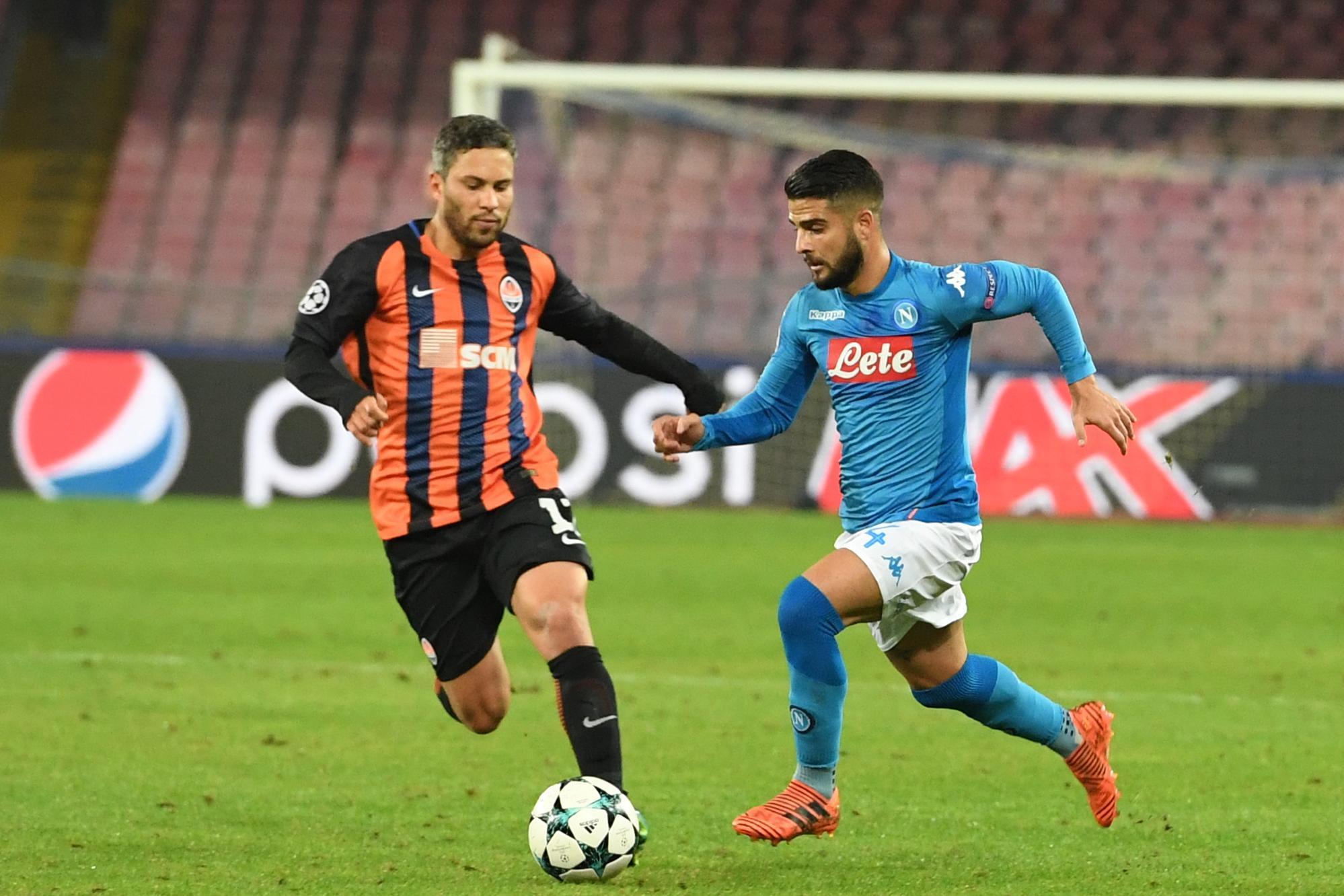 Ottavo gol stagionale per Insigne, secondo successo casalingo in Champions