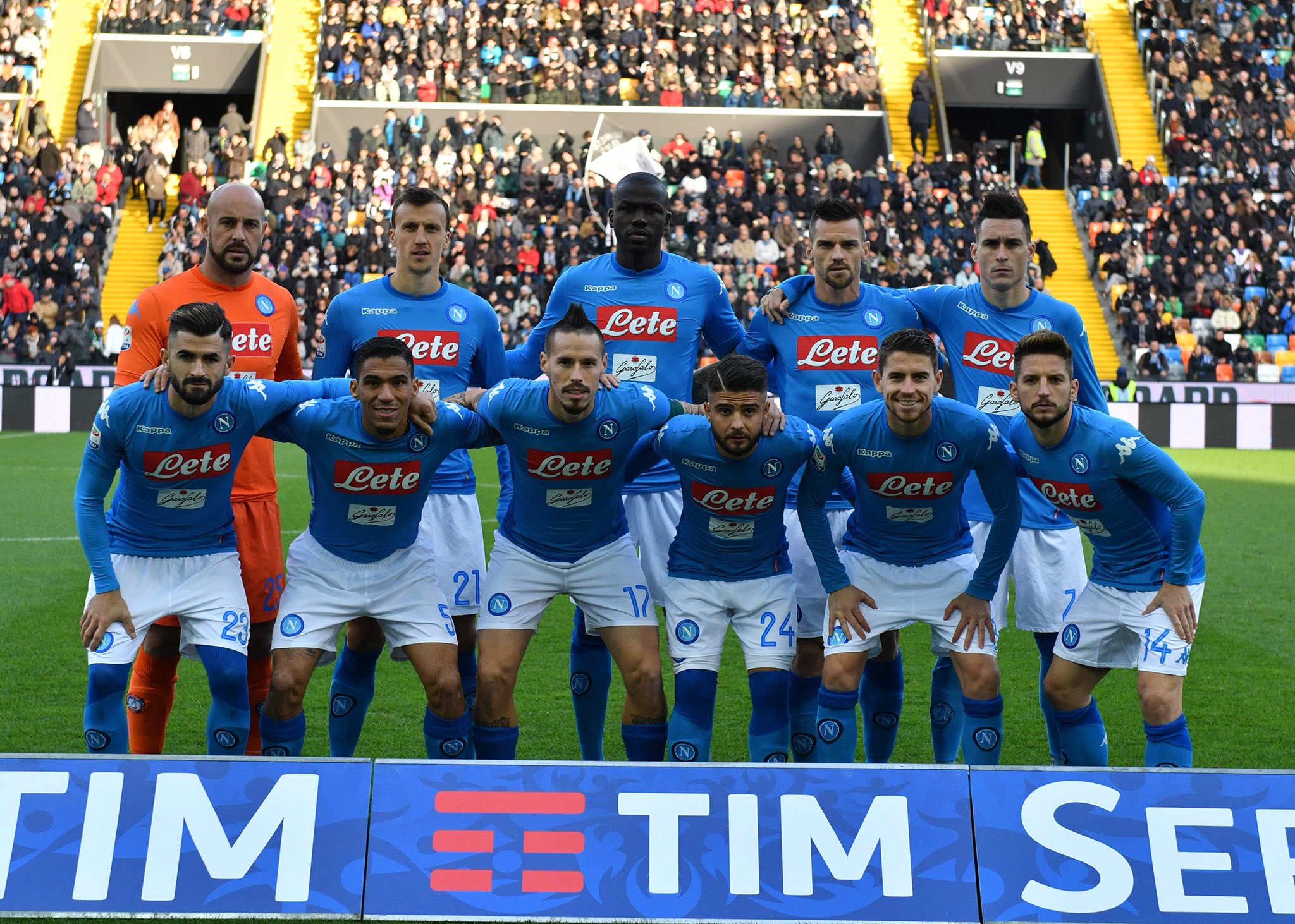 Udinese-Napoli, il primo tempo: partita complicata, il brivido di Jorginho