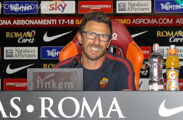 Di Francesco: «Scudetto? Spero venga al Sud, magari più a Nord che a Napoli»