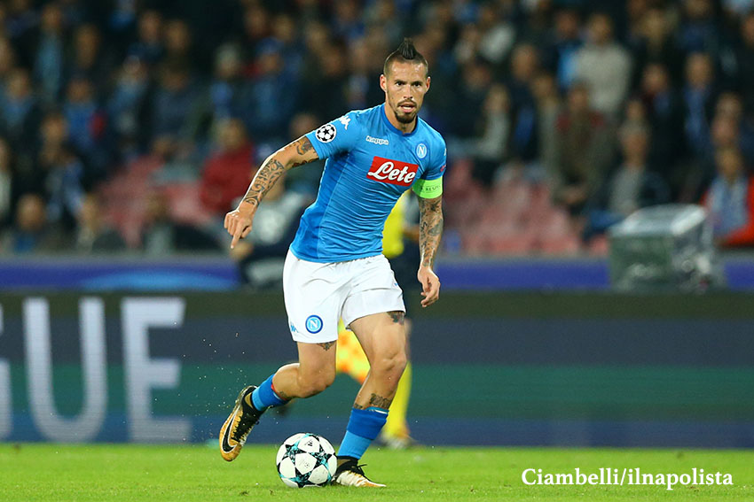 Hamsik: «Bello essere il bomber di sempre nel Napoli, il titolo di inverno non significa niente»