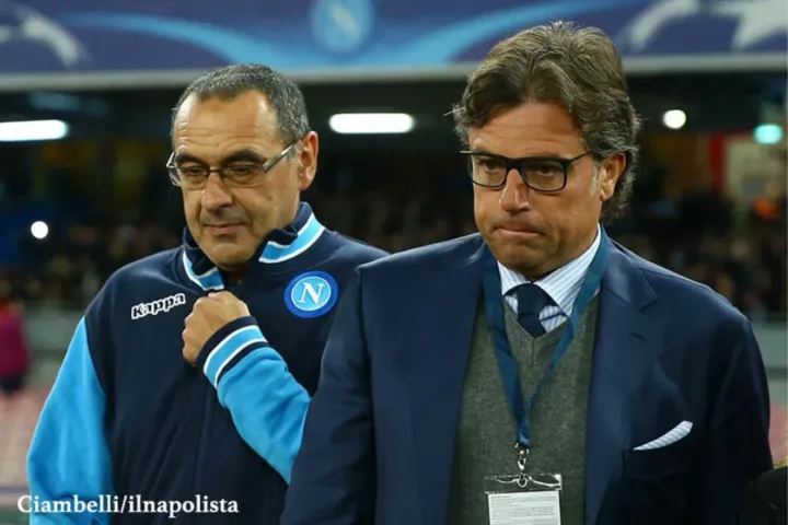 mercato del Napoli Sarri e Giuntoli