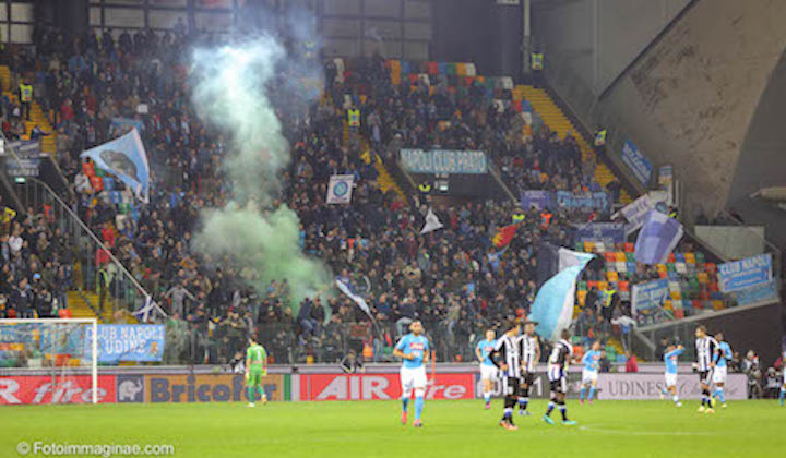 Udinese-Napoli, settore ospiti caldissimo: 5mila tifosi azzurri alla Dacia Arena