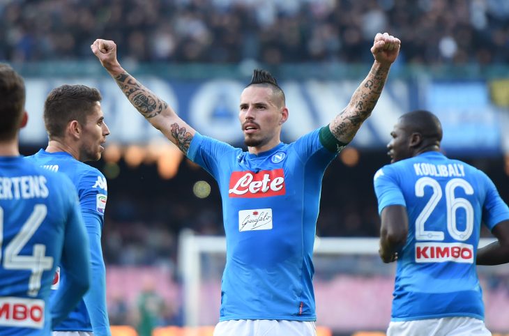 I convocati per Atalanta-Napoli: c’è Hamsik (anche Tonelli)