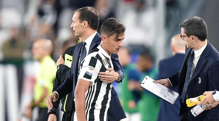 Allegri qui con Dybala