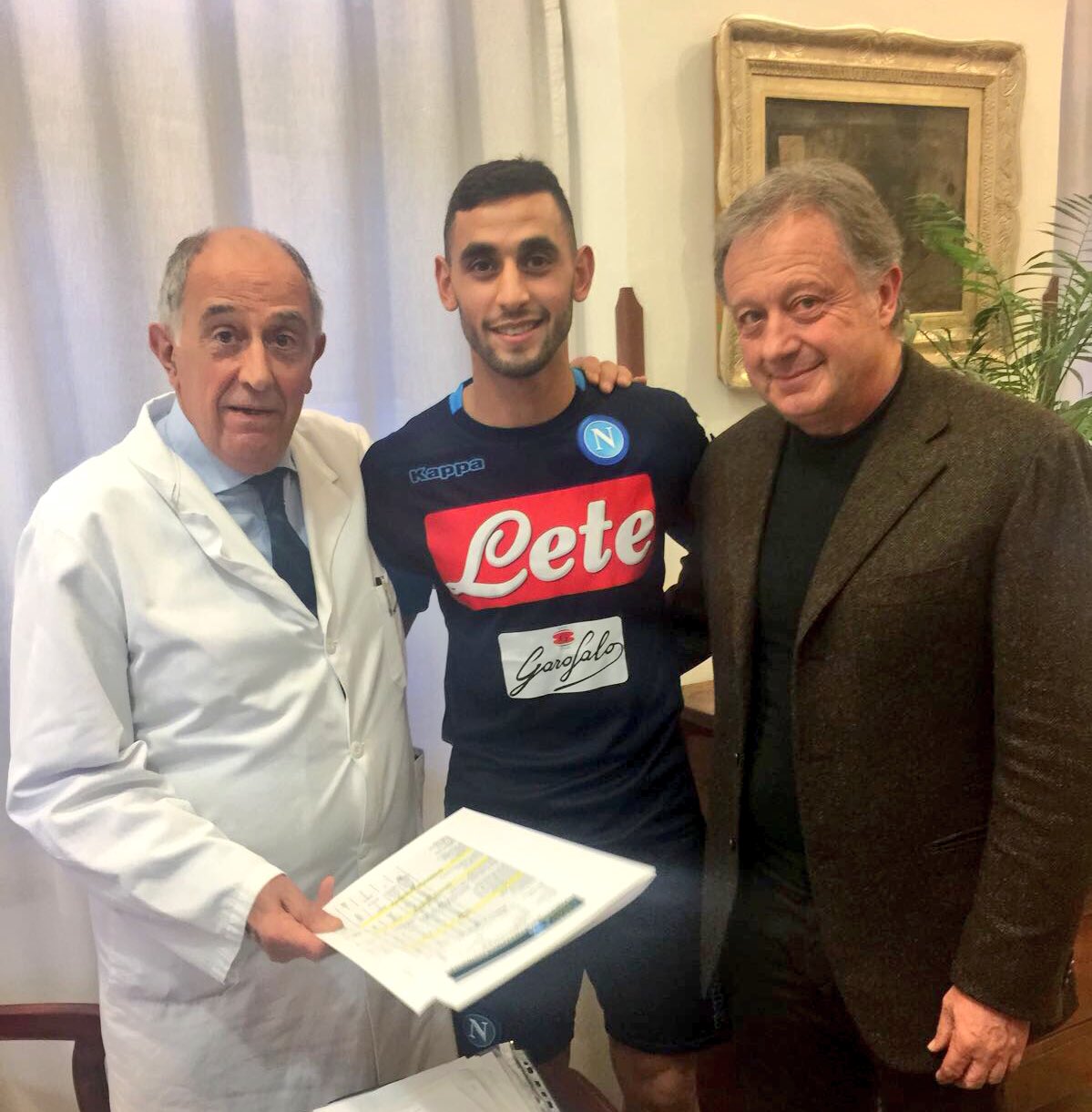 Il Napoli smentisce l’intervista di De Nicola a “Le Buteur”: «Su Ghoulam parole prive di fondamento»