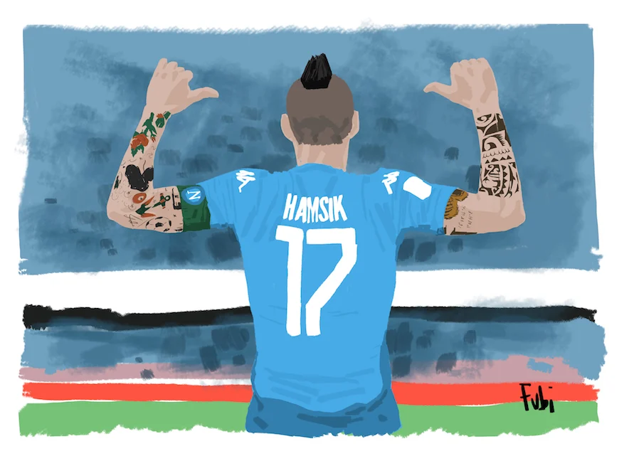 Hamsik De Laurentiis venerdì 17