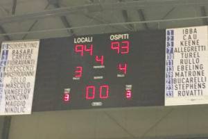 Vittoria thriller del Napoli Basket, secondo successo in A2 item-thumbnail
