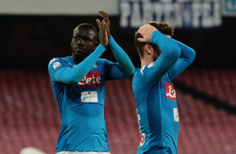 Il Mattino: per la Juve non recuperano Dries e Koulibaly. Out anche Maksimovic