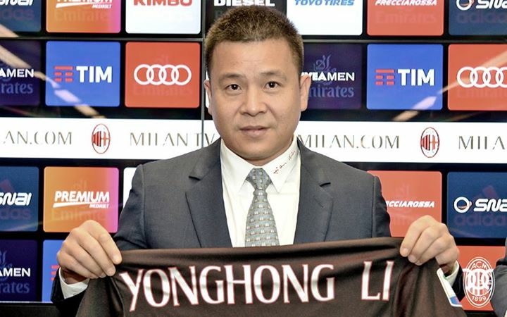 Corsera: «La cassaforte del Milan è vuota, il patrimonio di Li Yonghong all’asta»