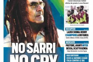 “No Sarri, no cry”: la goliardata di Tuttosport conferma che l’ossessione ce l’hanno (anche) loro item-thumbnail