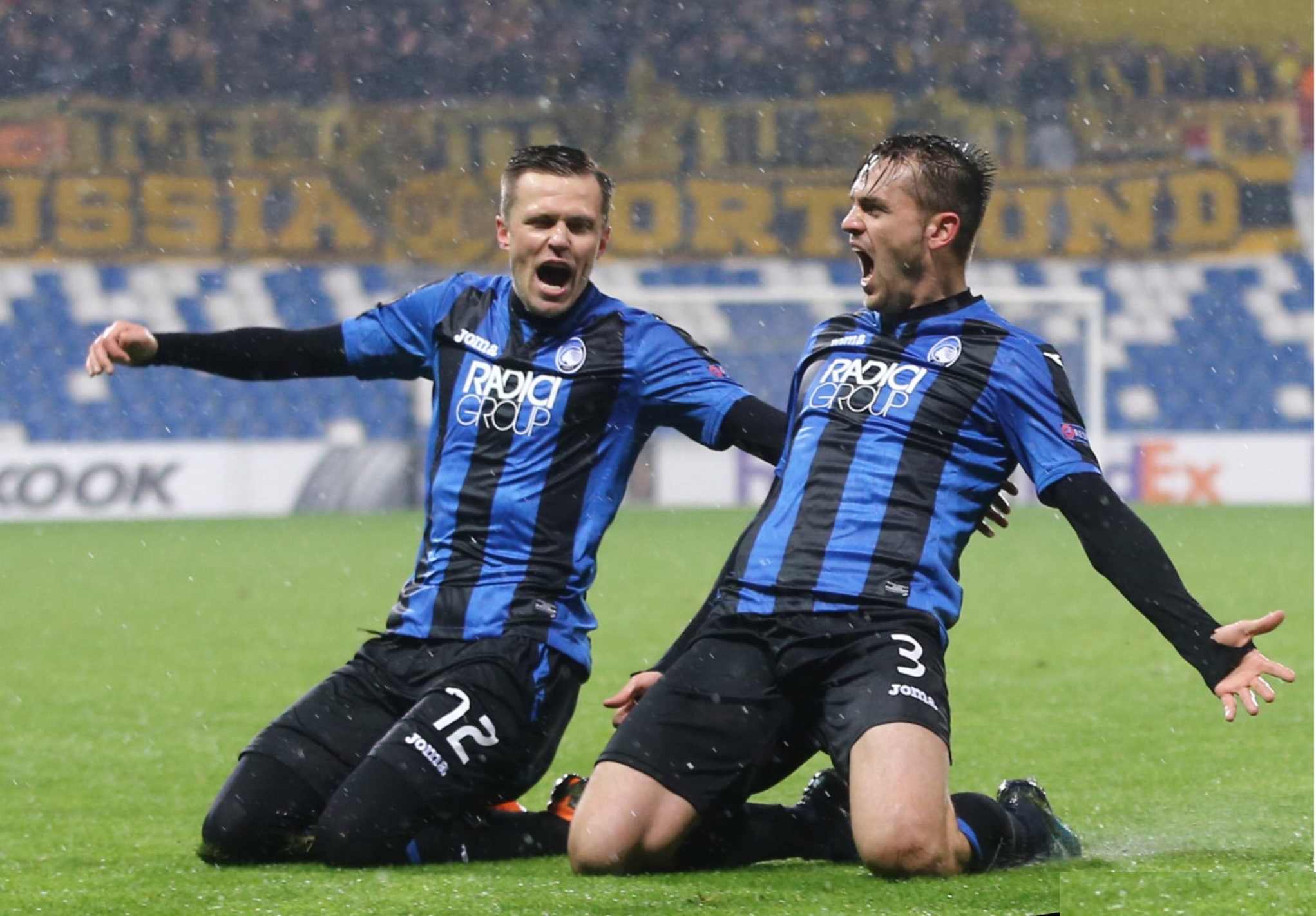 Atalanta-Borussia 1-1: bergamaschi eliminati, Schmelzer decisivo a sette minuti dalla fine Atalanta-Borussia 1-1: bergamaschi eliminati, Schmelzer decisivo a sette minuti dalla fine