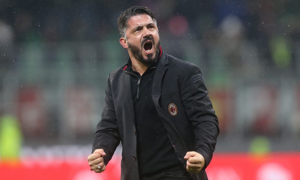 Gattuso: «Siamo contenti, sapevamo che il Napoli era forte»