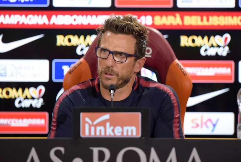 Di Francesco: «Domani dobbiamo provarci, io e Sarri abbiamo percorsi diversi»