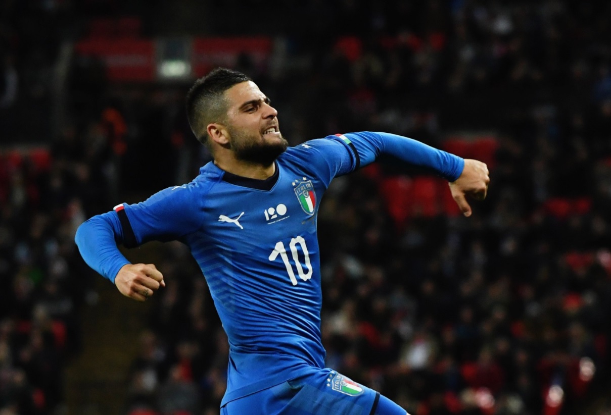 Inghilterra-Italia: Insigne promosso (grazie al rigore), Jorginho ancora rimandato