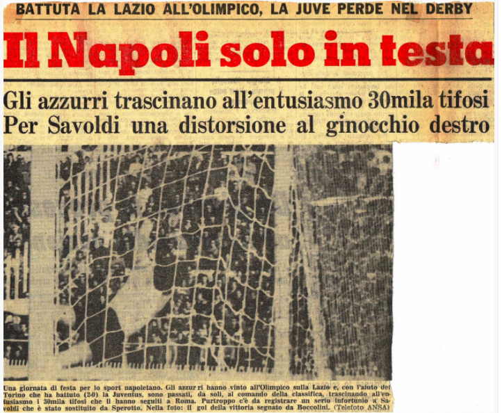 La mia prima trasferta, a 9 anni, fu Lazio-Napoli quando nacque Oj vita mia