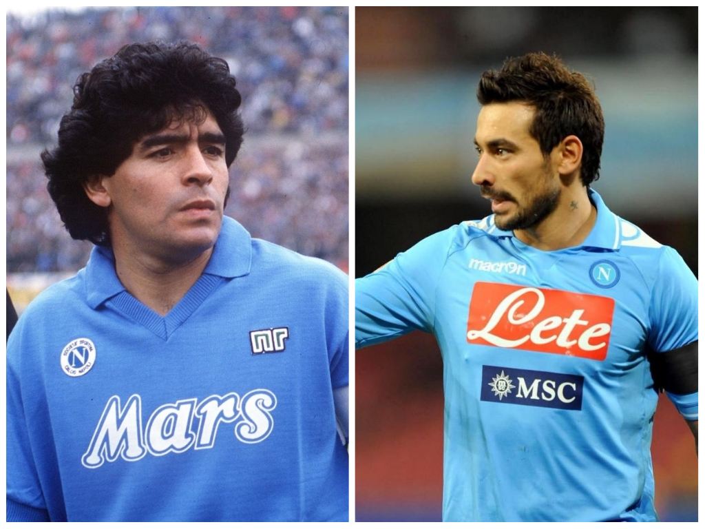 Diego Maradona e il Pocho Lavezzi: amore per gli argentini, amore per il Napoli