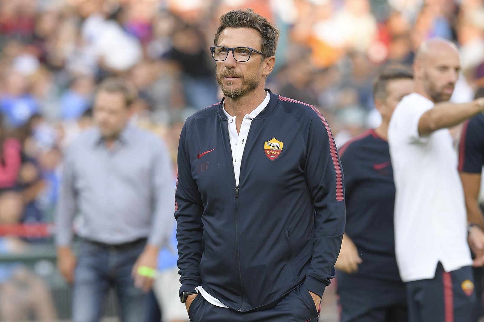 Di Francesco: «Sono indignato per quel che ho sentito su mio figlio, ha subito un gesto vergognoso»