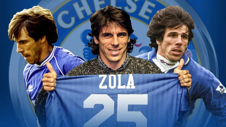 Sarri, Zola, Chelsea
