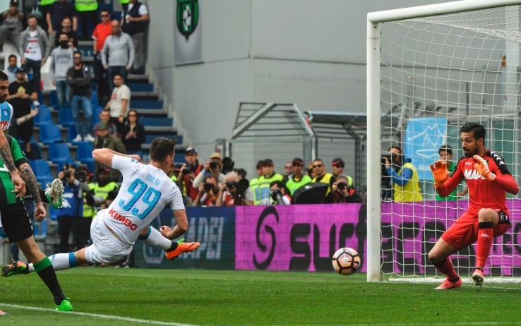 Sabato c’è Sassuolo-Napoli: con Sarri, gli azzurri hanno mai vinto al Mapei Stadium