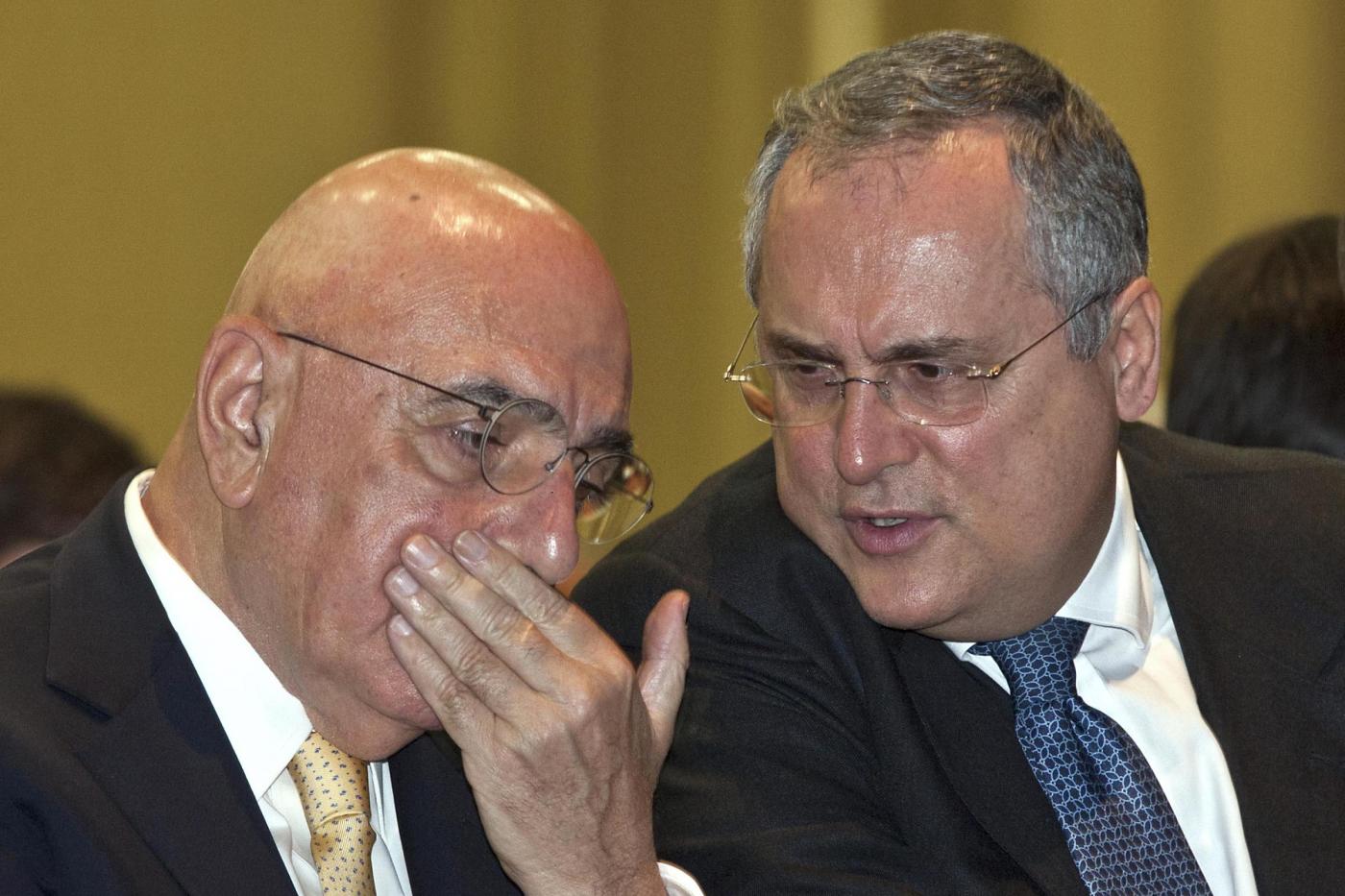 Le elezioni nel pallone: Galliani in Senato, Lotito fuori per 55mila voti