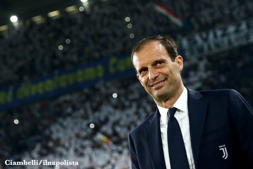 Allegri: «Contrario a fermare le partite»