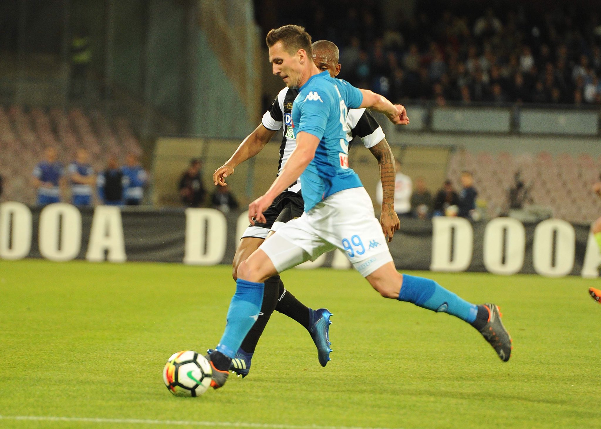 Napoli-Udinese 4-2, doppia rimonta: in dieci minuti, il Napoli passa da -9 a -4