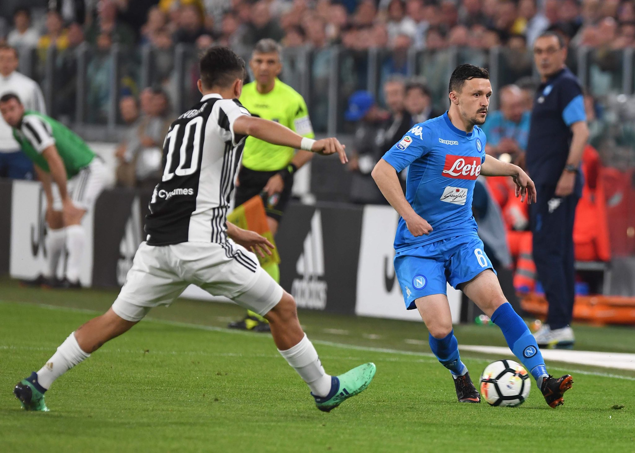 Juventus-Napoli 0-0, il primo tempo: è la partita che ci aspettavamo